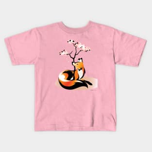 Sakura Kitsune Kids T-Shirt